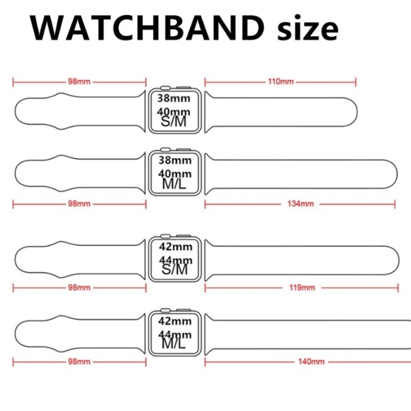 NEW SpearMINT Silicone Band For Apple Watch - Picture 2 of 3